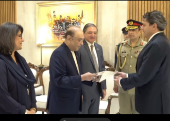 President receives credentials from Italian ambassador-designate