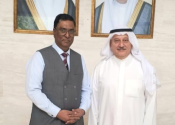 Mauritius envoy meets Kuwait ambassador to discuss regional peace