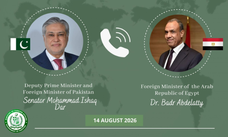 Pakistan, Egypt reaffirm commitment to stronger bilateral cooperation