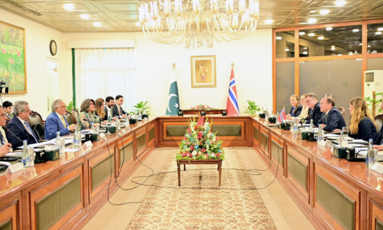 Pakistan, Norway review bilateral ties, regional developments