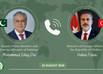 Ishaq Dar, Hakan Fidan discuss bilateral ties, regional developments