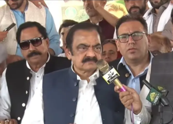 Rana Sanaullah says PML-N set to form two-thirds majority government in AJK