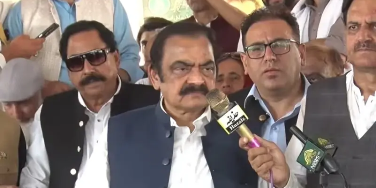 Rana Sanaullah says PML-N set to form two-thirds majority government in AJK