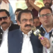Rana Sanaullah says PML-N set to form two-thirds majority government in AJK