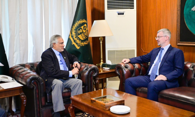 Ishaq Dar, Russian ambassador discuss stronger Pakistan-Russia ties
