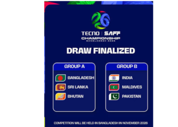 Pakistan drawn with India in SAFF Championship 2026 group stage