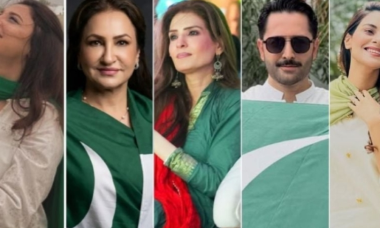 Pakistani celebrities celebrate Independence Day with patriotic messages and family moments