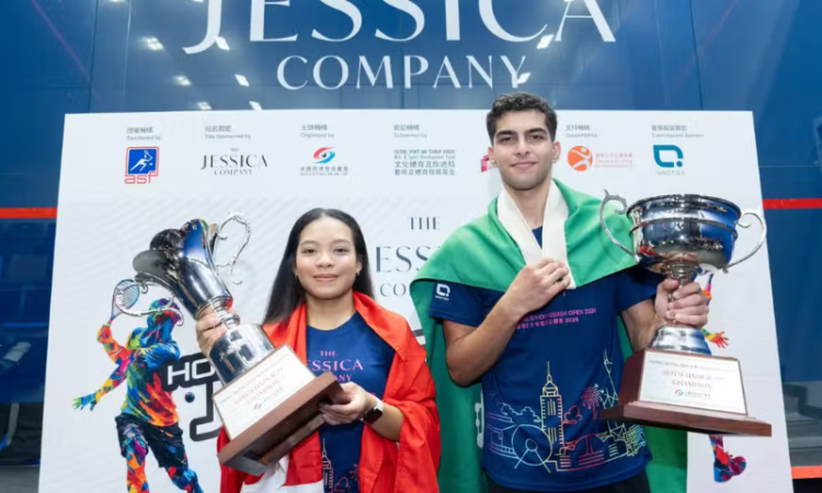 Umair Arif wins Hong Kong Junior Squash Open 2026