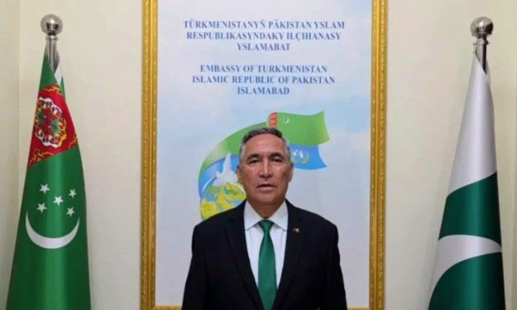 Turkmen envoy felicitates Pakistan on Independence Day