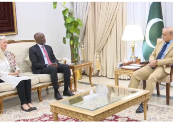 PM Shehbaz bids farewell to UN coordinator Mohamed Yahya