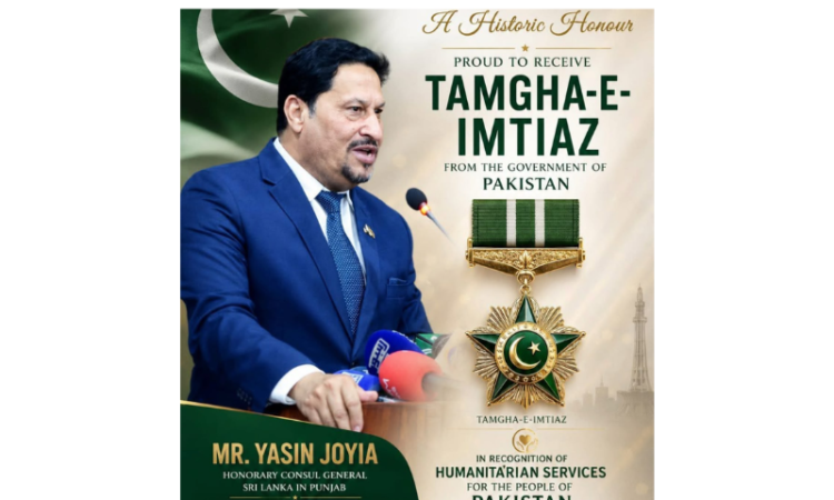 Yasin Joyia to receive Tamgha-e-Imtiaz for humanitarian services