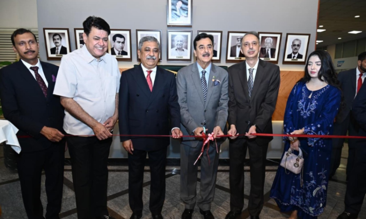 Gilani inaugurates Founders’ Wall at Islamabad Stock Exchange Towers