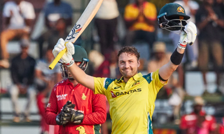 Inglis, Ellis guide Australia to thrilling one-wicket win over Zimbabwe