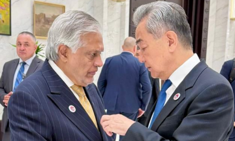 Ishaq Dar, Wang Yi reaffirm Pakistan-China strategic partnership