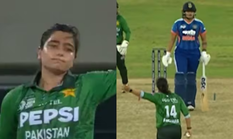 Fatima Sana fined 10pc of match fee for ICC code breach