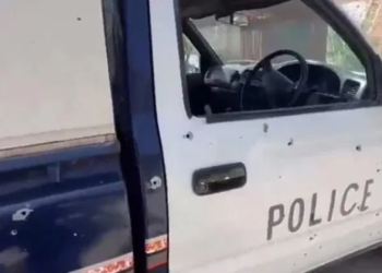 Three traffic policemen martyred in Tank attack