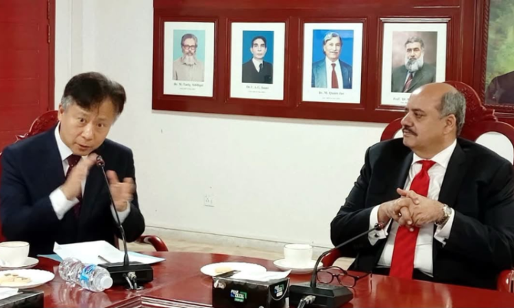 Korean envoy, QAU discuss scholarships, joint research and academic exchanges