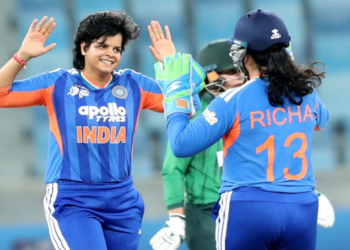 Pakistan women suffer record-low T20I total against India