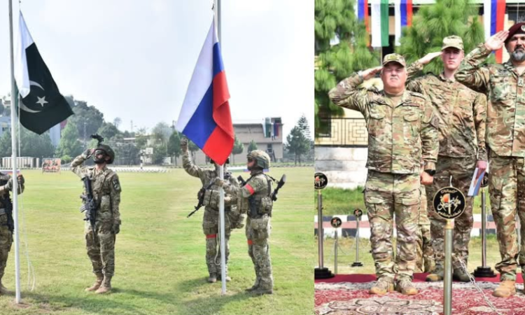 Pakistan, Russia and Oman begin joint military exercises