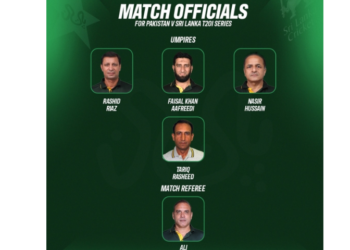 PCB announces match officials for Pakistan’s upcoming home series