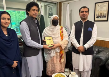 PIHRO honours MPA Farzana Shereen with shield of appreciation