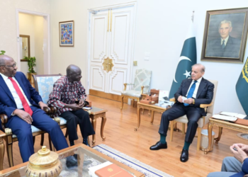 PM Shehbaz meets UN secretary-general candidate Olara Otunnu