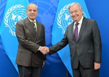 PM Shehbaz meets UN chief António Guterres in New York
