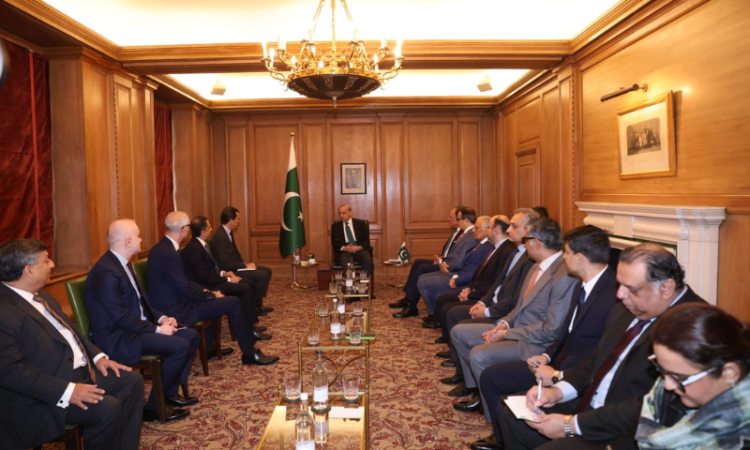 PM Shehbaz meets senior executives of global financial institutions in London