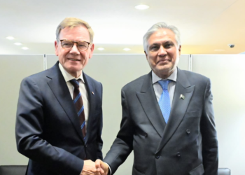 Dar, German foreign minister discuss expanding bilateral cooperation