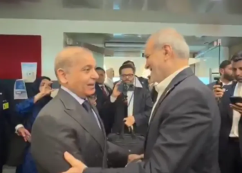 PM Shehbaz meets Iranian president Pezeshkian at UNGA