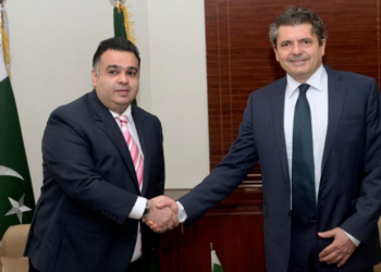 SAPM Fahd Haroon receives Italian Ambassador