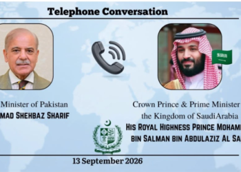 PM, Saudi Crown Prince discuss regional peace and stability