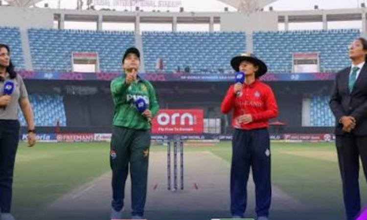 Pakistan win toss, elect to bat against Thailand in Women’s T20 Asia Cup opener