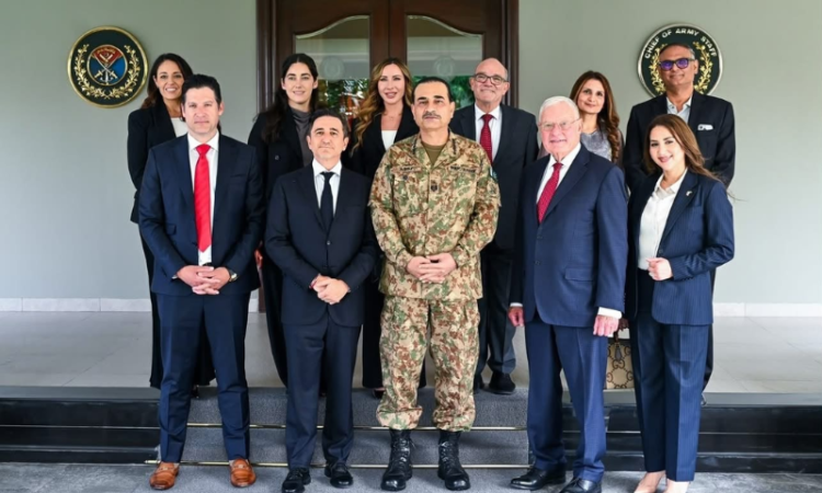 Army chief meets POWERUS delegation at GHQ