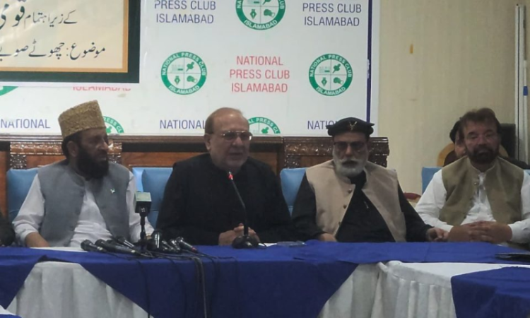 Major party leaders demand new provinces, warn of anarchy if demand is ignored