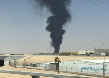 Smoke plume seen near Riyadh airport amid Houthi escalation