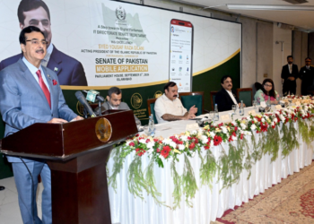 Acting President launches Senate mobile application, hails digital transformation of Parliament