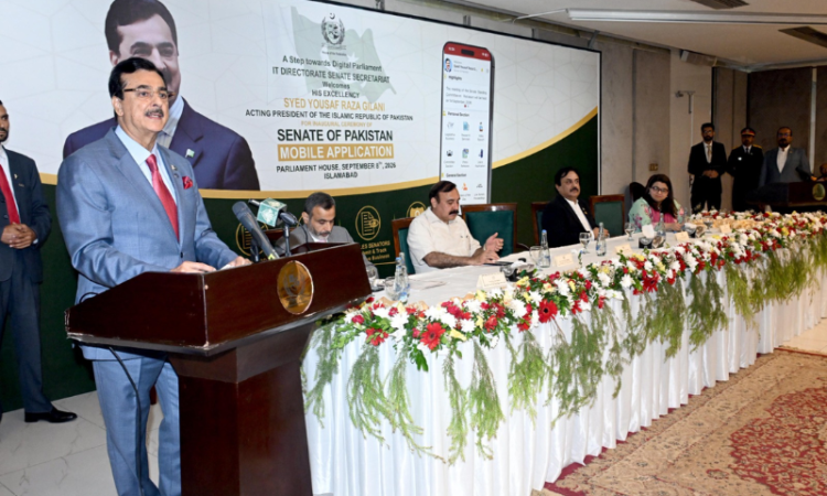 Acting President launches Senate mobile application, hails digital transformation of Parliament