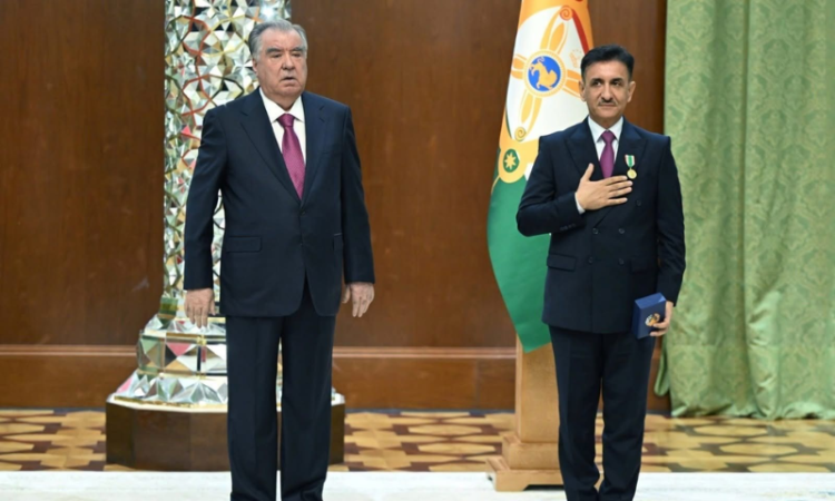 Tajikistan honours ambassador to Pakistan with ‘Khizmati Shoista’ medal