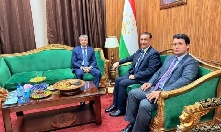 Tajik, Azerbaijan ambassadors discuss bilateral cooperation