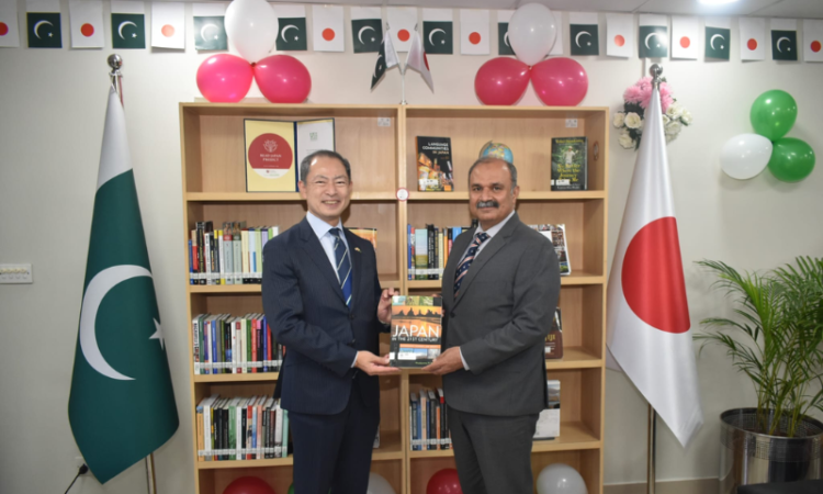 Japan Foundation donates books on Japan to Bahria University Islamabad