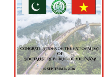 Pakistan felicitates Vietnam on 81st National Day