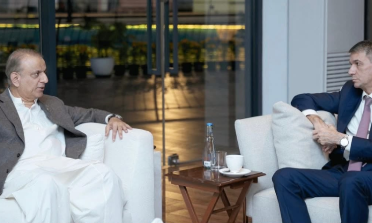 Aleem Khan meets newly appointed Azerbaijani ambassador, discusses bilateral cooperation