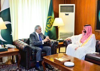 Dar meets newly appointed Saudi ambassador, reaffirms commitment to bilateral ties