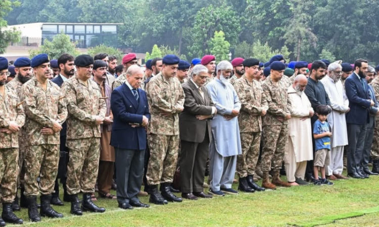 Funeral prayers offered for two PAF officers martyred in Quetta aircraft crash