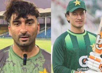 Maaz Sadaqat, Salman Mirza rise in latest ICC T20I rankings