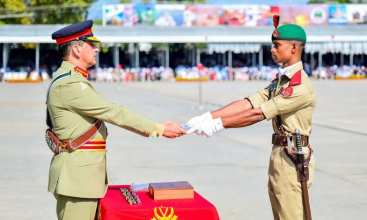 Cadets from Pakistan, friendly countries graduate from PMA Kakul