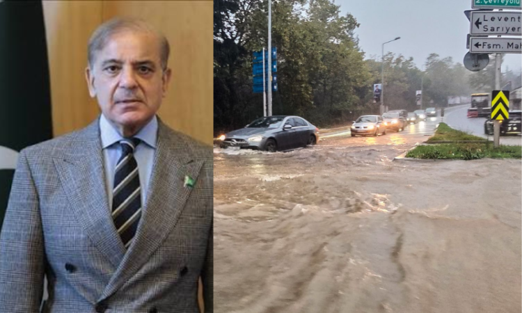 PM Shehbaz expresses grief over flooding in Istanbul, reaffirms solidarity with Türkiye