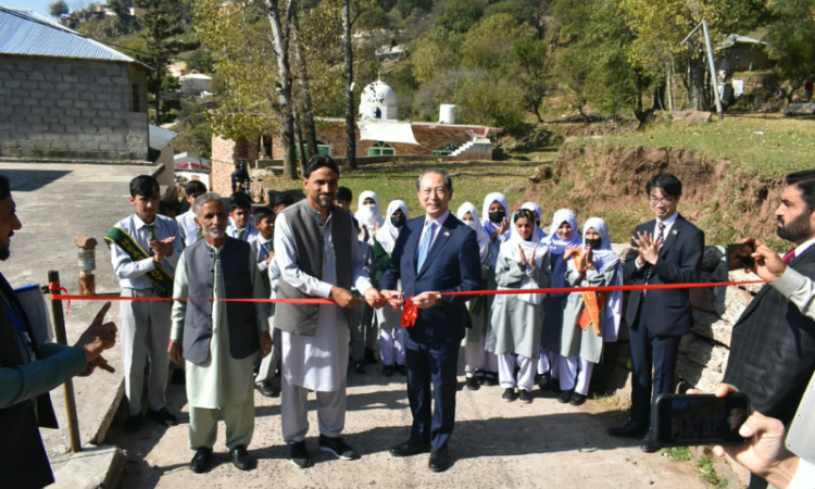 Japan-funded link road inaugurated in Murree to improve access for students, residents