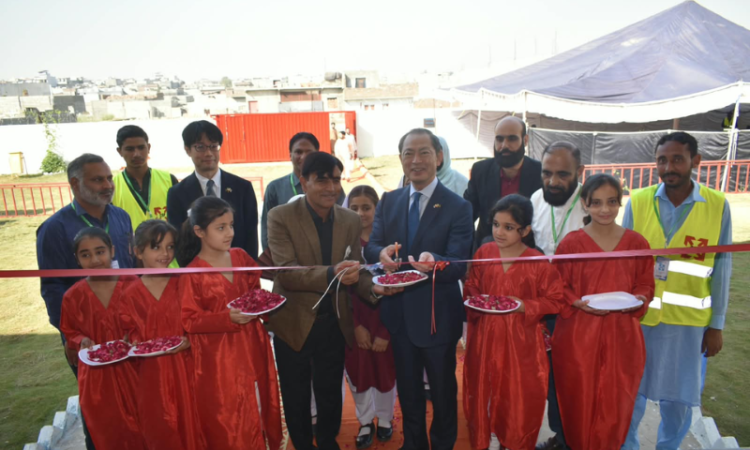 Japan-funded girls’ school inaugurated in Tarnol with capacity for 250 students